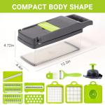 16-in-1 Vegetable Chopper with 8 Blades