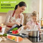 16-in-1 Vegetable Chopper with 8 Blades