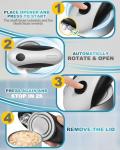 One-Touch Automatic Electric Can Opener for All Cans