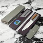 WICKWILLOW 8-Inch Chef Knife with Olive Wood Handle