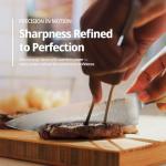 WICKWILLOW 8-Inch Chef Knife with Olive Wood Handle