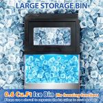 Commercial Ice Maker - 100Lbs/24H - Stainless Steel