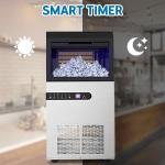 Commercial Ice Maker - 100Lbs/24H - Stainless Steel