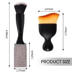 Yungeln 3-Piece Car Interior Detailing Brush Set