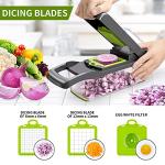 13-in-1 Multifunctional Vegetable Chopper with 8 Blades