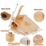 10-Inch Bamboo Tortilla Press for Homemade Tortillas