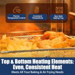 Air Fryer Toaster Oven with 24 Cooking Functions