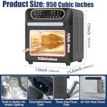 Air Fryer Toaster Oven with 24 Cooking Functions