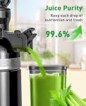Cold Press Juicer for Whole Fruits and Vegetables