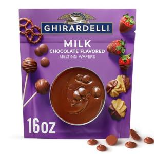 GHIRARDELLI Milk Chocolate Melting Wafers, 16 oz