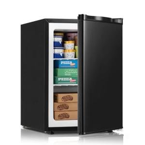 Compact 2.1 Cu.Ft Upright Freezer - Black