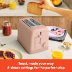Bella 2 Slice Toaster with 6 Shade Settings