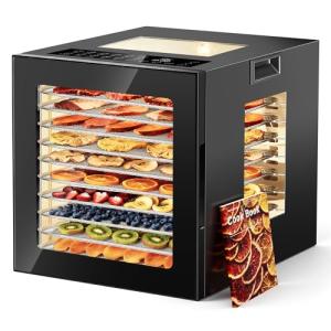 Manastin 10-Tray Food Dehydrator with Timer
