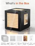 Manastin 10-Tray Food Dehydrator with Timer