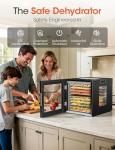 Manastin 10-Tray Food Dehydrator with Timer