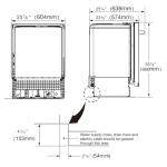 KOSTCH 24-Inch Built-In Top Control Dishwasher
