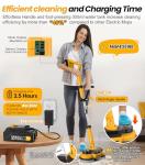 Qimedo Cordless Electric Mop with Smart Display