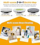 Qimedo Cordless Electric Mop with Smart Display