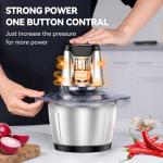 LINKChef 5-Cup Electric Food Chopper and Grinder