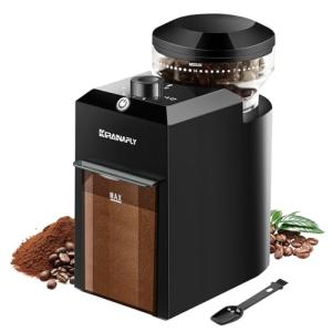 KIRAINAFLY Electric Burr Coffee Grinder with 28 Settings