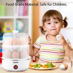 Tomorotec 2-Tier Electric Egg Cooker for 14 Eggs