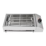 Electric BBQ Grill, 1800W with Adjustable Temperature