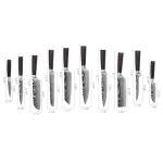 KUMSTLY 10-Piece Ultra Sharp Kitchen Knife Set