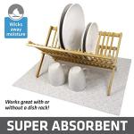 Jumbo XL Super Absorbent Dish Drying Mat