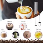 Rechargeable Handheld Milk Frother and Drink Mixer