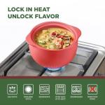 1-Qt Porcelain Dutch Oven with Lid