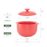 1-Qt Porcelain Dutch Oven with Lid