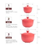 1-Qt Porcelain Dutch Oven with Lid