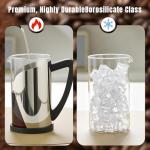 KYZ Stainless Steel 20oz French Press Coffee Maker