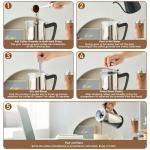 KYZ Stainless Steel 20oz French Press Coffee Maker