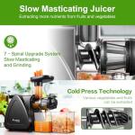 Aobosi Slow Masticating Juicer with Reverse Function