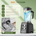 Powerful Smoothie Blender with 68Oz Pitcher and Grinder