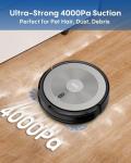 3-in-1 Robot Vacuum and Mop Combo with Smart Control
