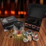 Rechargeable Electric Whiskey Smoker Kit with Wood Chips