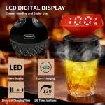 Rechargeable Electric Whiskey Smoker Kit with Wood Chips