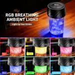 Rechargeable Electric Whiskey Smoker Kit with Wood Chips