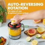 Compact Electric Citrus Juicer with Pulp Control