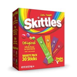Skittles Variety Drink Mix Pack - 30 Servings