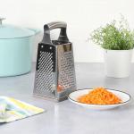 Martha Stewart 9.5-Inch Stainless Steel Box Grater