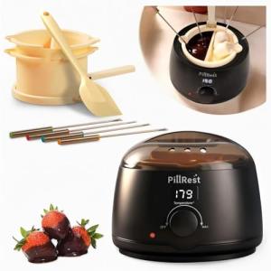 Electric Chocolate Melting Pot with Silicone Bowls