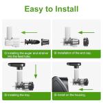 Aobosi Slow Masticating Juicer with Reverse Function