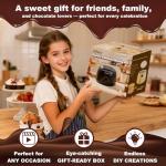 Electric Chocolate Melting Pot with Silicone Bowls