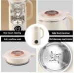 Soy Milk Maker with Oatmeal and Self-Cleaning Functions