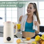 Soy Milk Maker with Oatmeal and Self-Cleaning Functions