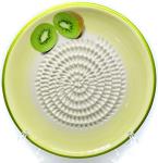 BonCera Ceramic Garlic Grater Plate Set - Kiwi Design