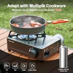 Odoland Portable Butane Camping Stove with Carry Case